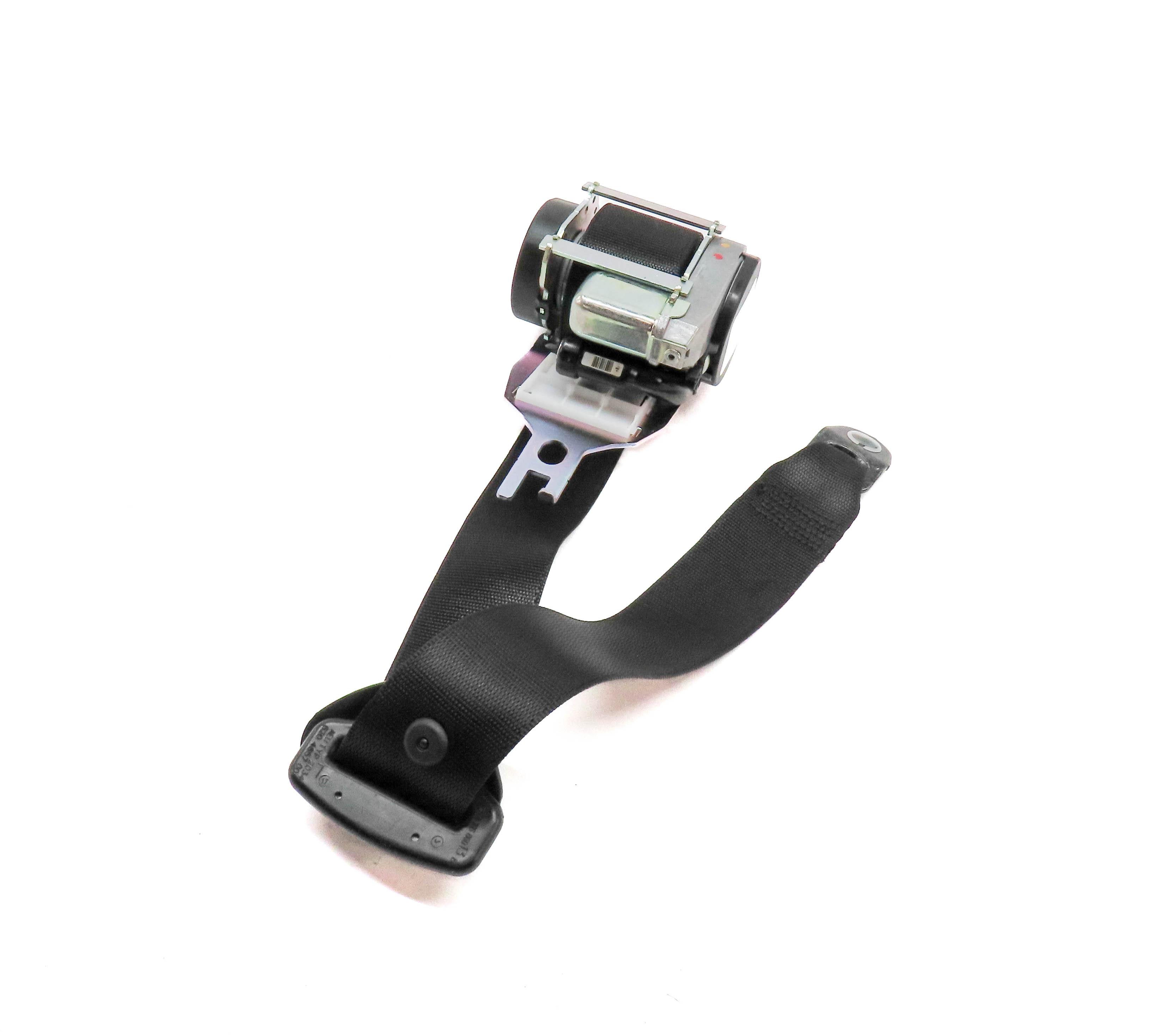 14 MERCEDES GL450 (X166) REAR 2ND ROW LEFT SEAT SEATBELT BELT RETRACTOR (Black) — exact item pictured